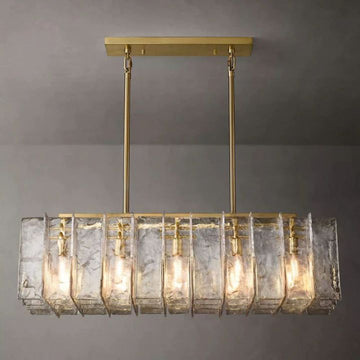 Corinna Rectangular Chandelier 49"