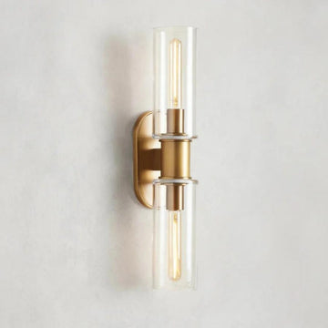Harlin 2-Light Wall Sconce in Clear