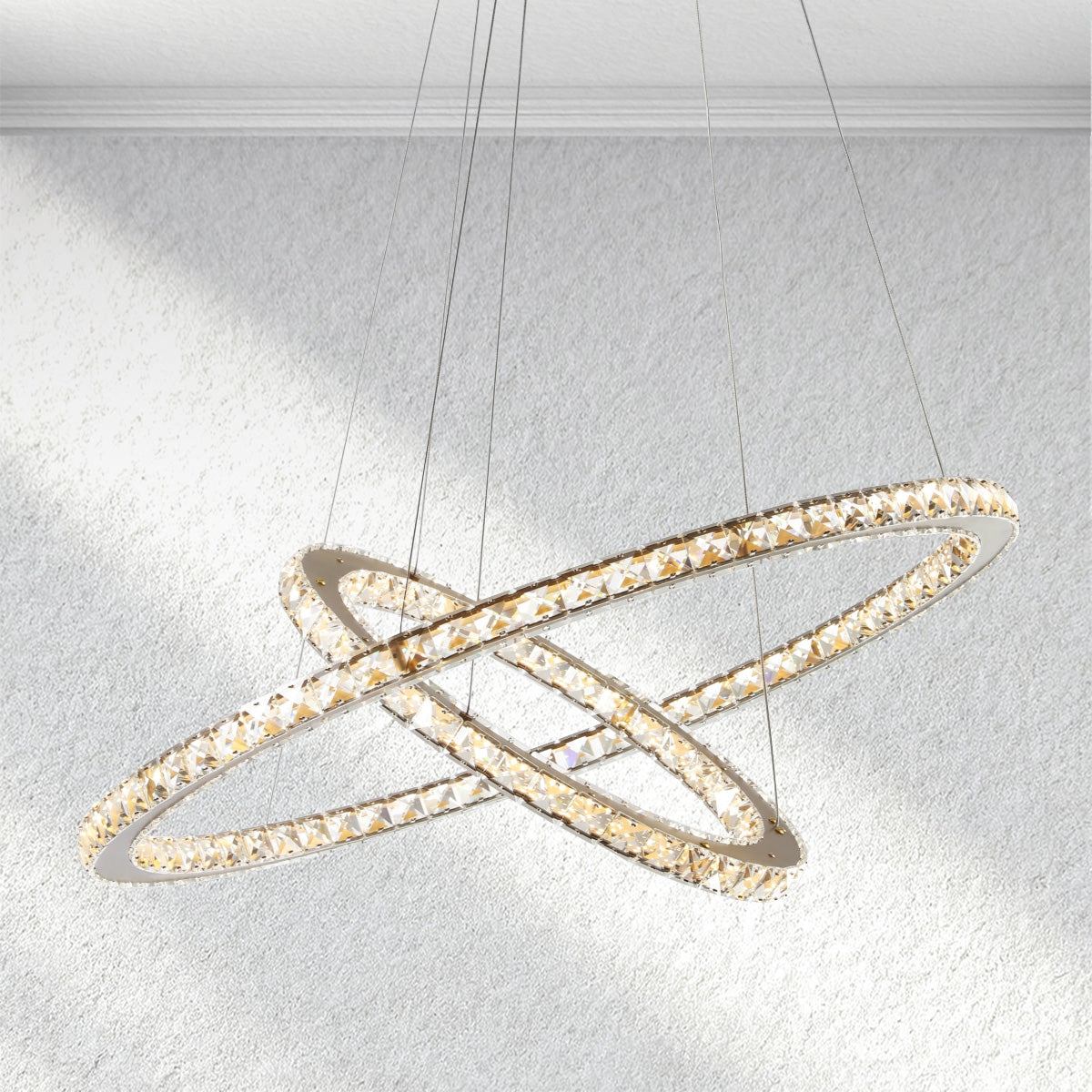 Ebuildhome Lumevia 2-Round Chandelier