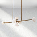 Ebuildhome Opaline Linear Chandelier