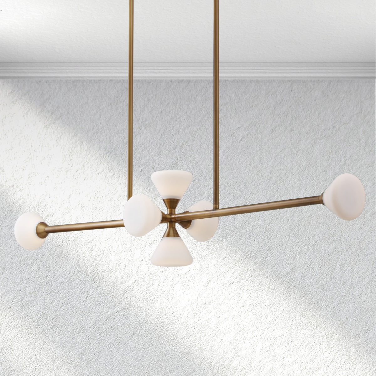 Ebuildhome Opaline Linear Chandelier