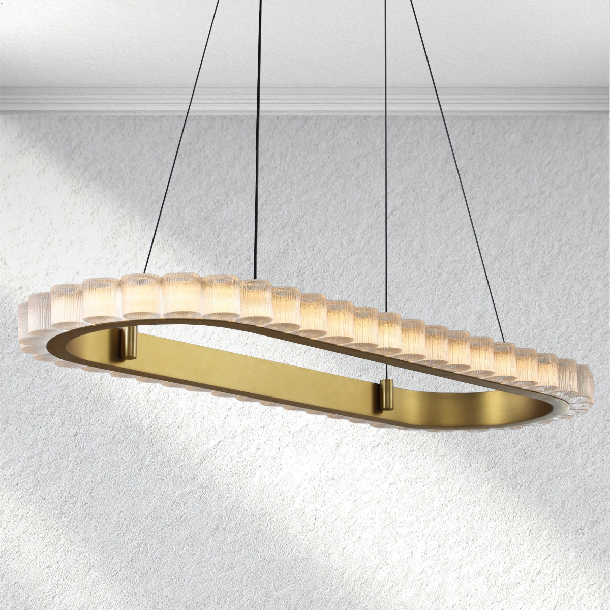 Ebuildhome Celestia Rectangular Chandelier