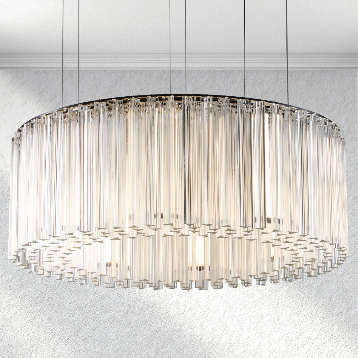Ebuildhome Rainfall Round Chandelier
