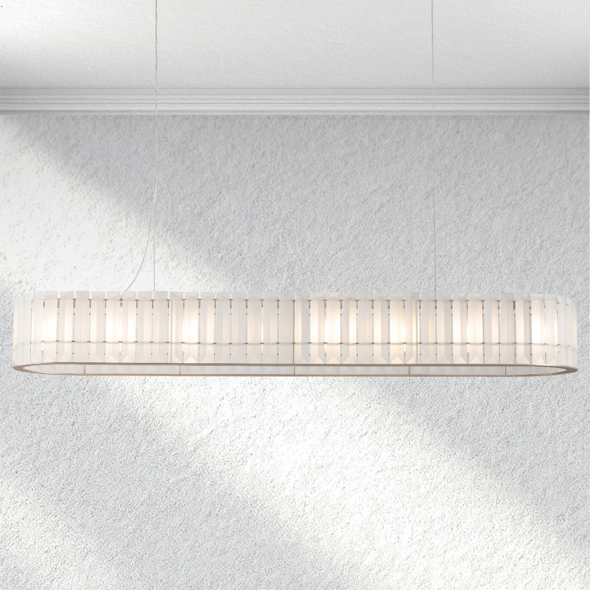 Ebuildhome Parallel Rectangular Chandelier