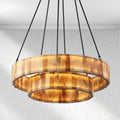 Ebuildhome Eterna Alabaster Round Chandelier