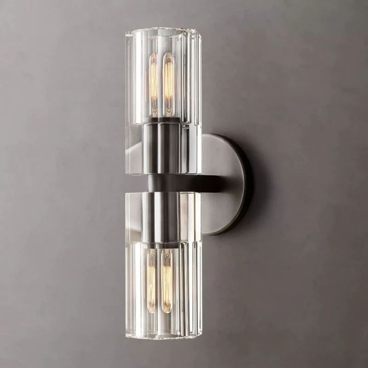 Aurora Wine-Glass 2 Lights Wall Sconce
