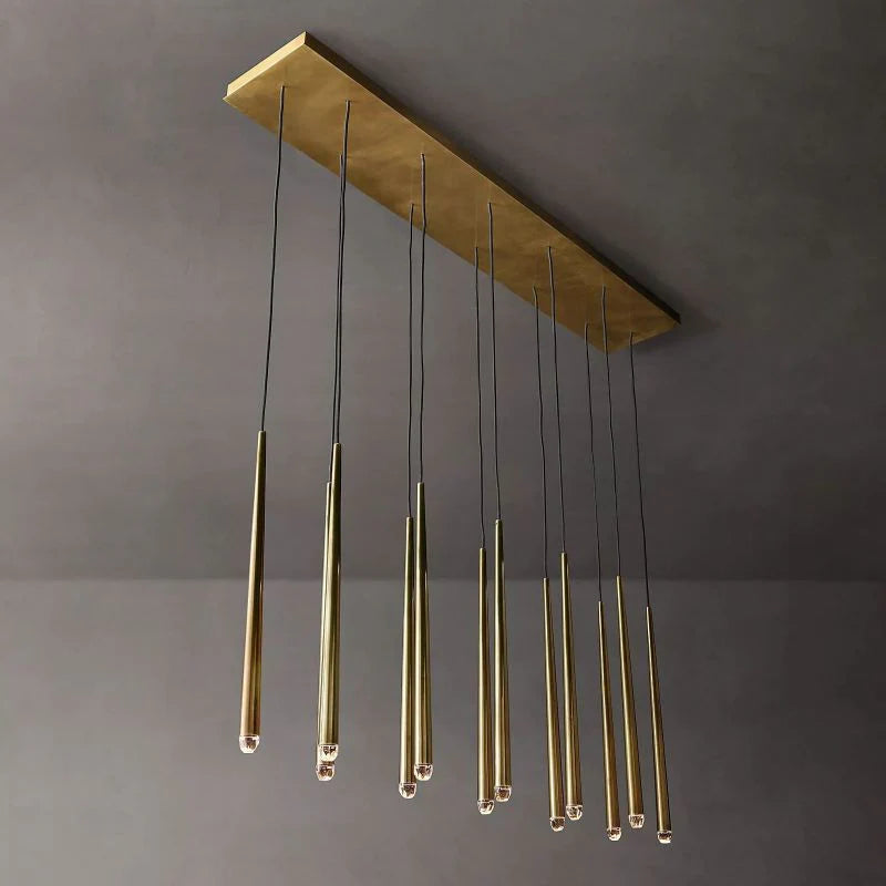Custom Helly Modern Linear Chandelier 60"