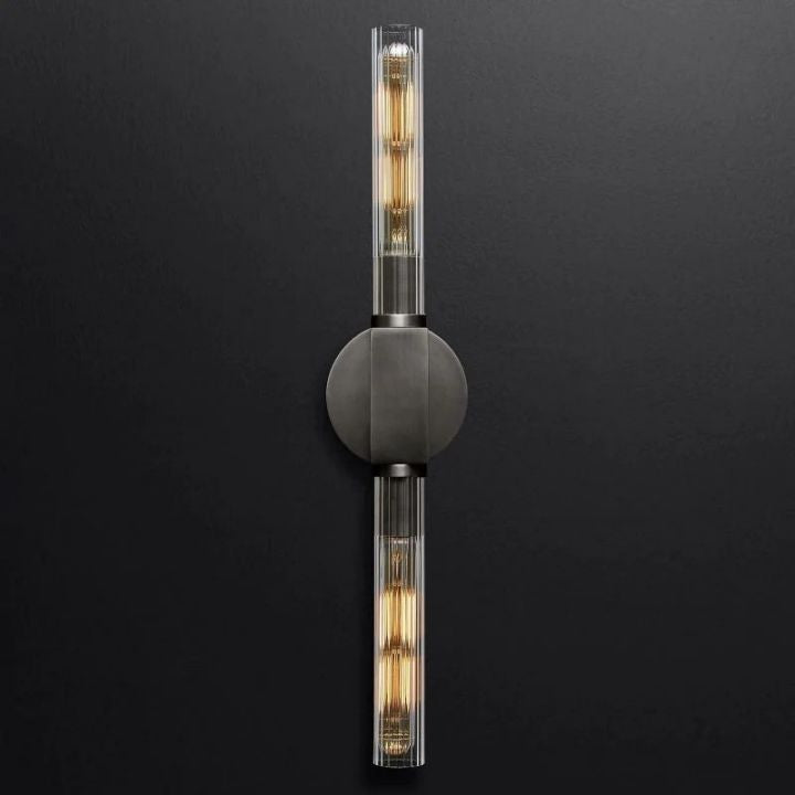 Mortal Glass Linear Wall Sconce
