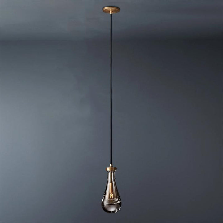 Raindrop Cord Pendant