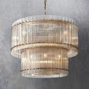 Tina Round Chandelier 37"