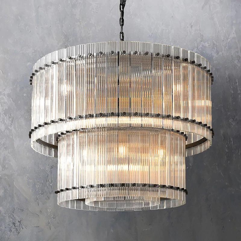 Tina Round Chandelier 37"