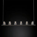 Twinkle Glass Linear Chandelier 60