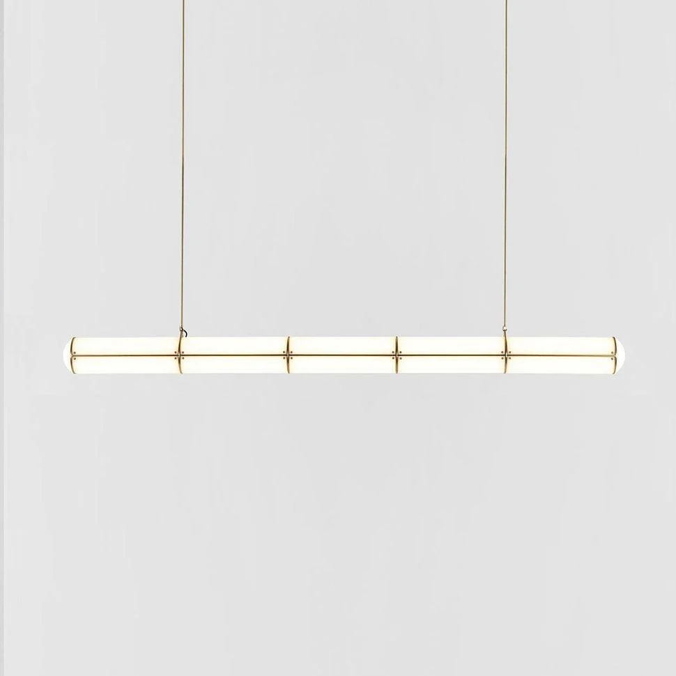 Cylindrical Endless Pendant Light