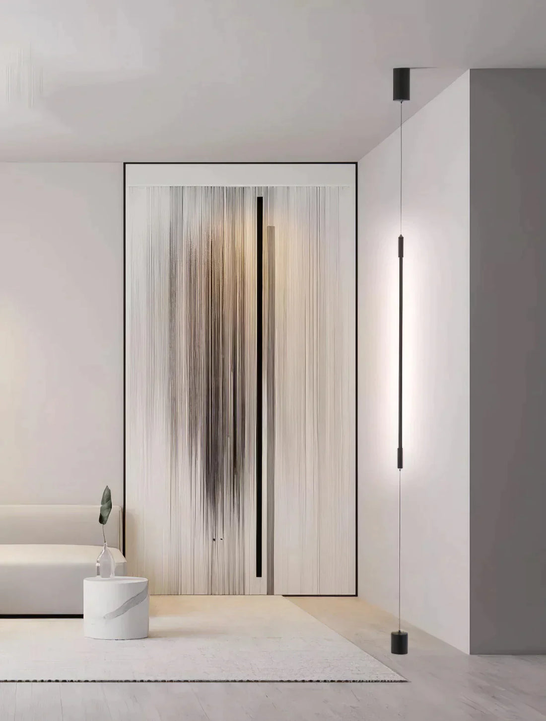 Slim line Cabinet Stand Lamp